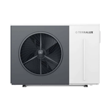 TERRALUX Sunglow 9 monoblokk levegő-víz hőszivattyú, 1fázis Wi-fi-s, 3,5kW-8,8kW, DC inverter,R290