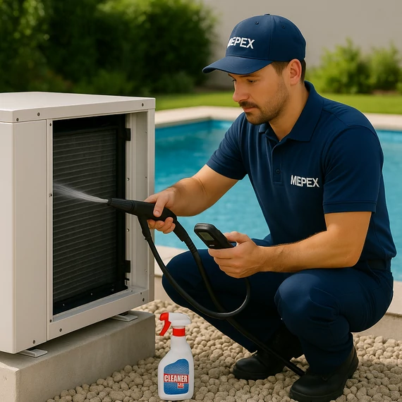 Medence hőszivattyú karbantartás