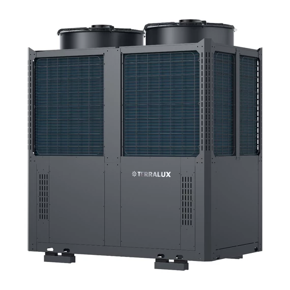 TERRALUX Climastar 100 Ipari monoblokk levegő-víz hőszivattyú, 3fázis Wi-fi, 100kW, DC inverter,R290 (1000HCR5TINVM)