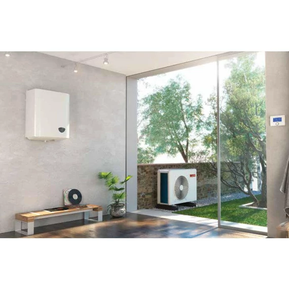 Ariston Nimbus Plus 80 M NET R32 monob. hősziv. 8 kW, fali beltérivel, 1 fütőkör, 1 fázis