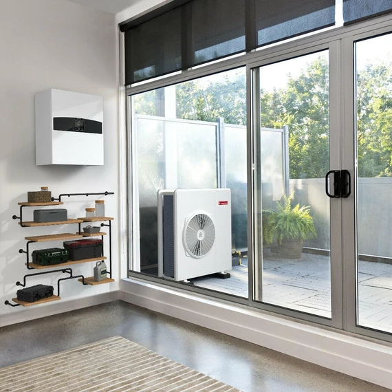 Ariston Nimbus Plus 80 M NET R32 monob. hősziv. 8 kW, fali beltérivel, 1 fütőkör, 1 fázis
