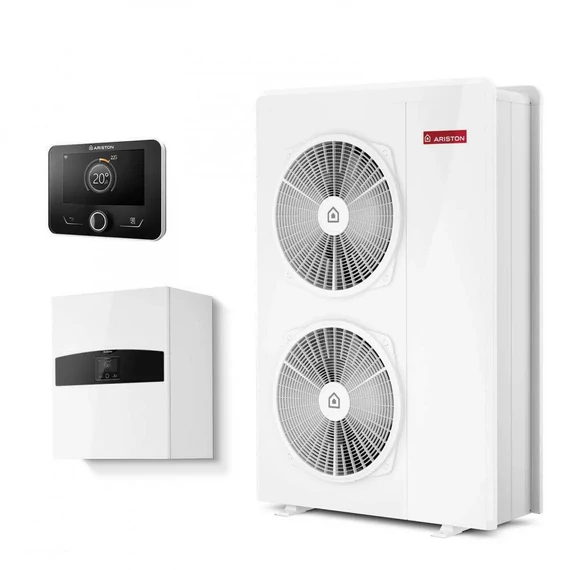 Ariston Nimbus Plus 150 M NET R32 monob. hősziv. 15 kW, fali beltérivel, 1 fütőkör, 1 fázis