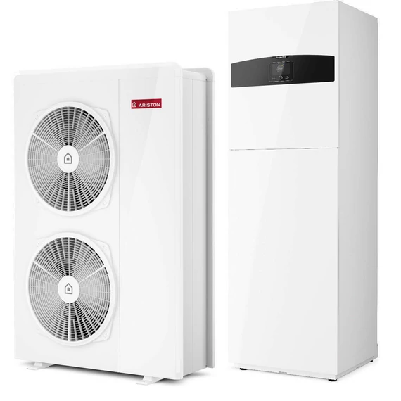 Ariston Nimbus Compact 120 M-T NET R32 monob. hősziv. 12 kW, beltéri+180l HMV, 1 fütőkör, 3 fázis