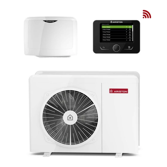 Ariston Nimbus Pocket 50 M NET R32 monob. hősziv. 5 kW, 1 fütőkör, 1 fázis