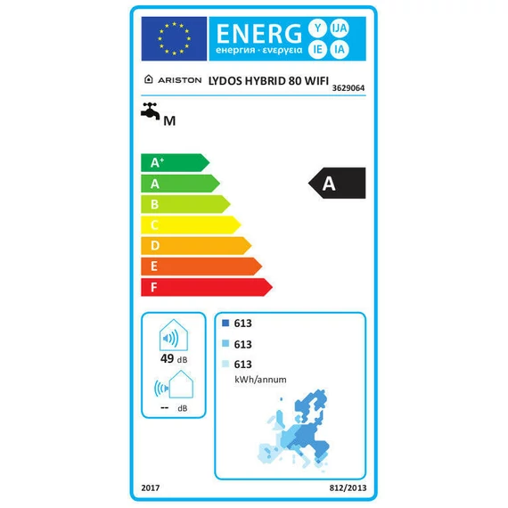 Ariston Lydos Hybrid Wi-Fi 80 