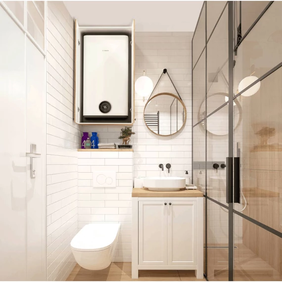 Bosch Tronic Flat TR4501 100 DERB lapos elektromos vízmelegítő, 4 üzemmód (7736507286)