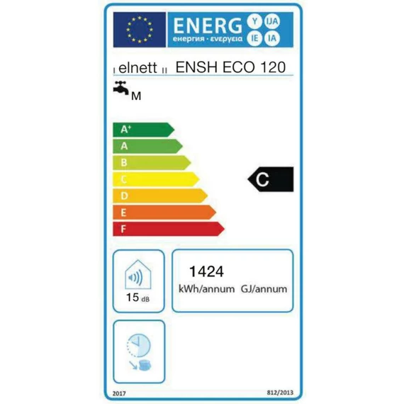 Elnett ENSH ECO 120 L elektromos vízmelegítő 1200 W