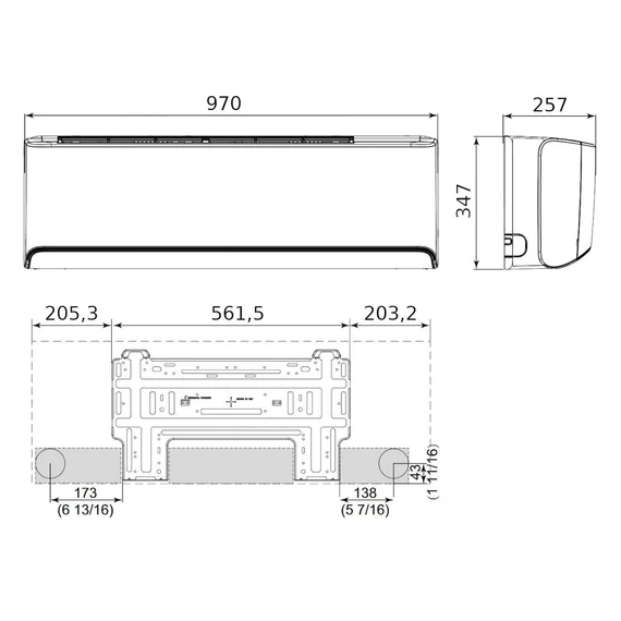 Gree Airy mono split klíma szett 5.3 kW (GWH18AVDXE-K6DNA1A)