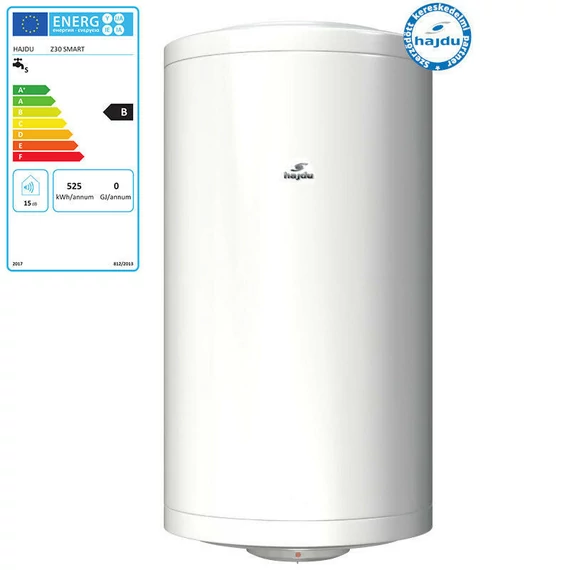 Hajdu Z-30 SMART elektromos forróvíztároló 30 literes, függőleges (2111514420)