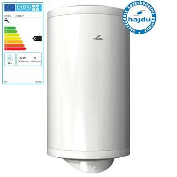 Hajdu Z-120 ErP elektromos forróvíztároló 120 literes 1800 watt fali függőleges (2112011115)