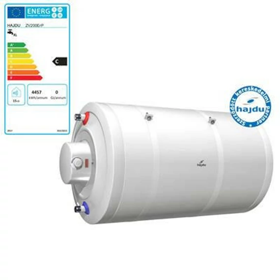 Hajdu ZV200 ErP elektromos vízmelegítő 200 literes, vízszintes (2112411221)