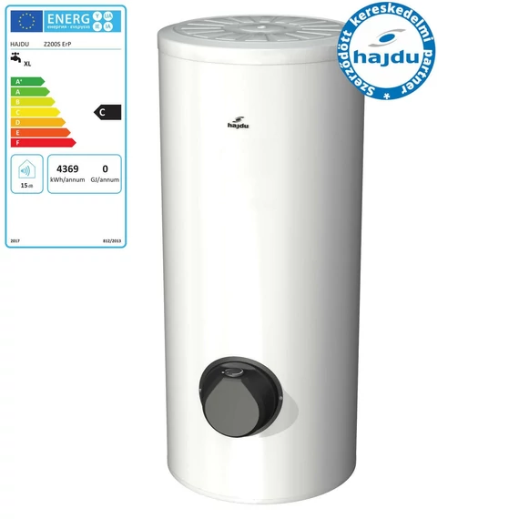 Hajdu Z-200 S ErP elektromos forróvíztároló 200 literes 2400 watt álló