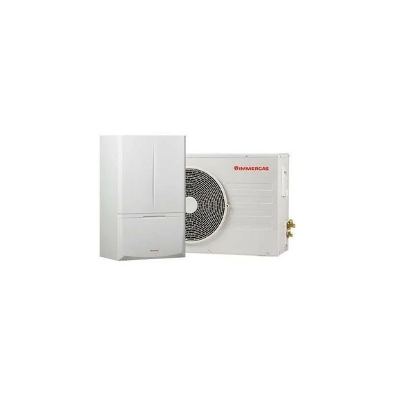Immergas Magis Combo 4 plus split hőszivattyú és kondenzációs kazán egyben, 1 fázis, R32