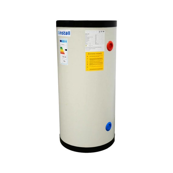 Install Storax Terra puffertároló, 100l, hőcserélő nélkül, PU szigeteléssel, fali (SH-0-100)