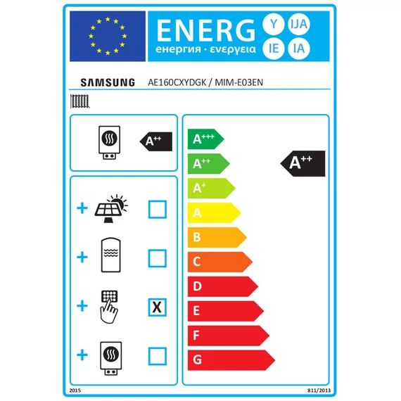 Samsung Mono R290 hőszivattyú 16 kW + vezérlő szett (szelepvezérlő + szabályzó), 3 fázis (M-R290-16-0-3)