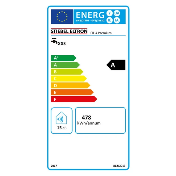 Stiebel Eltron EIL 4 Premium elektronikus szabályozású átfolyós mini vízmelegítő (200135)