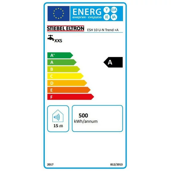 Stiebel Eltron ESH 10 U-N Trend elektromos vízmelegítő csapteleppel, alsós (201392)