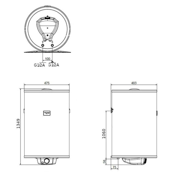 Stiebel Eltron PSH 150 Classic elektromos vízmelegítő (235964)