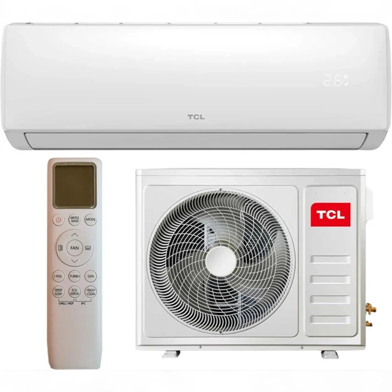 TCL BreezeIN mono split klíma szett 3.5 kW, WIFI vezérlés (A++)