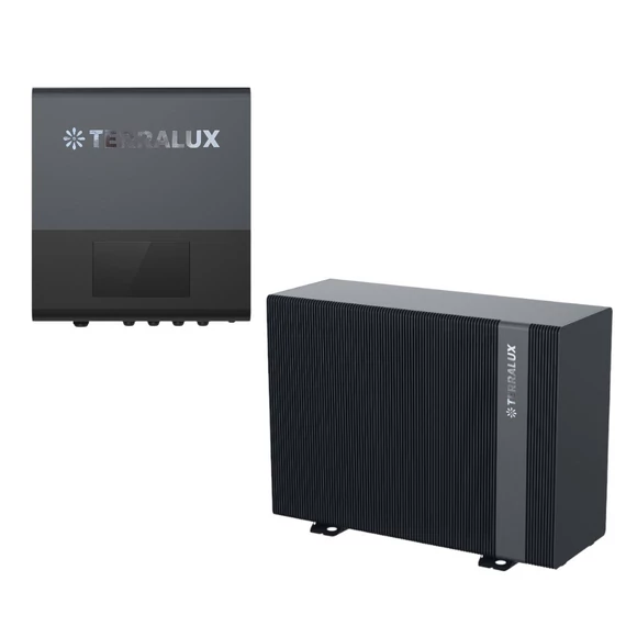 TERRALUX Hi-Master V 13 monoblokkos hőszivattyú szett,R290, 3fázis, 13,45kW+CM10 vezérlő modul (NE-F1303F+VEZ)