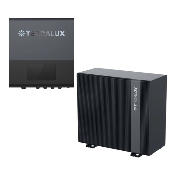 TERRALUX Hi-Master V 6 monoblokkos hőszivattyú szett,R290, 1fázis, 6,61kW+CM10 vezérlő modul (NE-F60+VEZ)