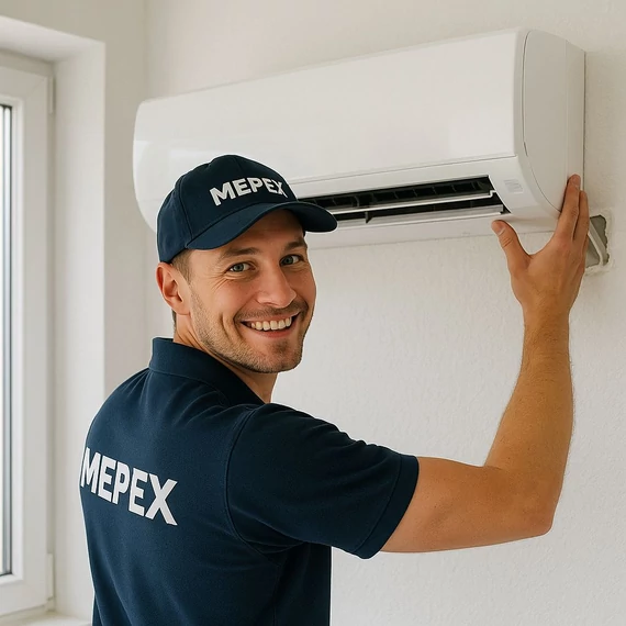 Klímafelszerelés (meglévő előcsövezésre)