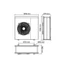 Ariston Nimbus Flex 80 M-T NET R32 monoblokkos hőszivattyú (3301881)