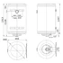 Bosch Tronic 1000T 150 B függőleges vízmelegítő fali (ES 150 5 2000W BO L1X-NTWVB) (7736504486)