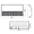Gree multi split klíma beltéri parapet egység 2.6 kW (GTH(09)CA-K6DNA1A/I)