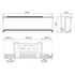 Gree Airy mono split klíma szett 5.3 kW (GWH18AVDXE-K6DNA1A)